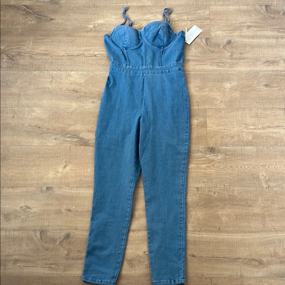 Denim jumpsuit